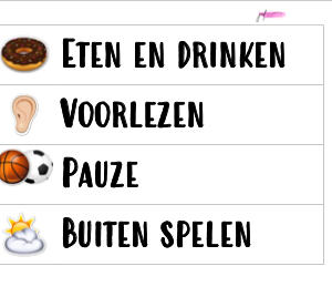 100 dagritmekaarten