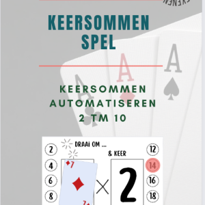 keersommen spel: het beste spel om de tafels te automatiseren