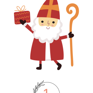 Getalkaarten Sinterklaas