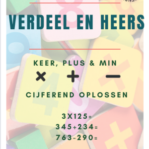 Verdeel & heers; cijferend