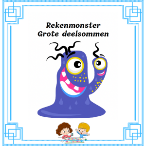 rekenmonster grote deelsommen