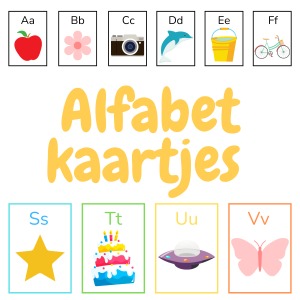 Alfabet kaartjes | Letter kaarten | begin klank plaatjes ABC