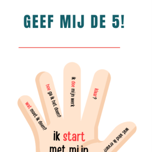 Geef mij de 5! taakgerichtheid.