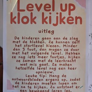 Level Up klok kijken