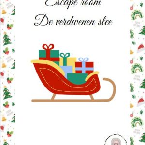 Escaperoom de verdwenen slee (kerst)