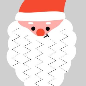 Kerstman knippen