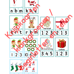 Knijpkaarten Kerst