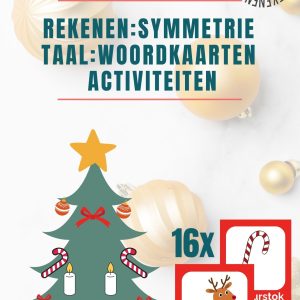 Kerst - reken en woordkaart activiteiten