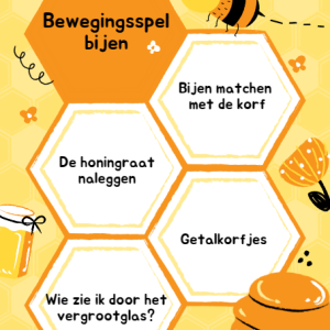 Bewegingsspelletjes bijtjes