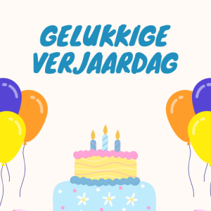 Plakmap verjaardag