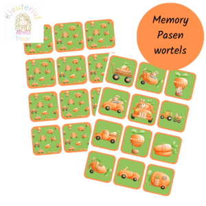 Memory Pasen wortel