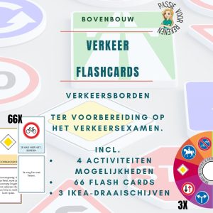 Verkeersborden - flash cards / ikea-rad activiteiten