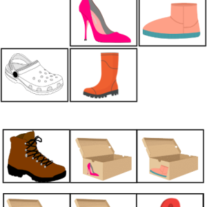 Plakmap schoenen
