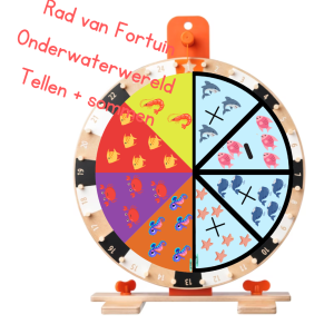 Rad van fortuin - Onderwaterwereld tellen
