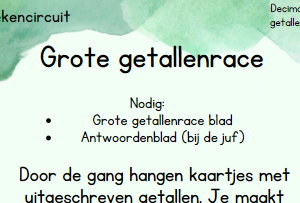 Activiteiten rekencircuit