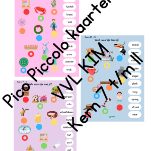 Pico Piccolo Veilig Leren Lezen KIM kern 7 t/m 11