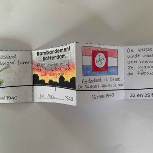 Tijdlijn Tweede Wereldoorlog (presentatie + werkblad!)