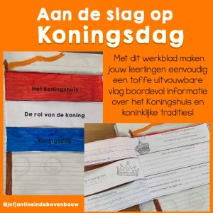 Koningsdag opdracht vlag