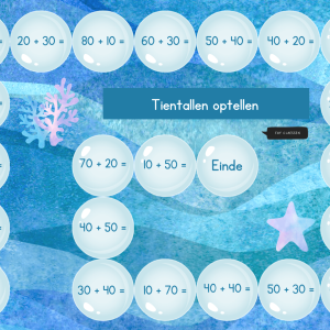 Ganzenbord en bingo rekenen tot en met 100