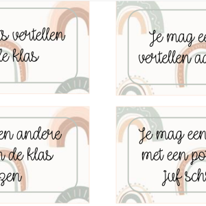 Beloningskaartjes