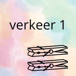 AN - het verkeer (deel 1) - spel 2: knijpkaarten