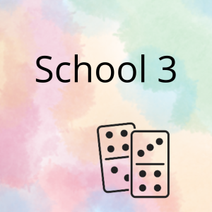 AN - de school (deel 3) - spel 3: domino/leesrups
