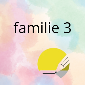 AN - mijn familie (deel 3) - spel 5: woorden schrijven/stempelen