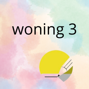 AN - mijn woning (deel 3) - spel 5: woorden schrijven/stempelen