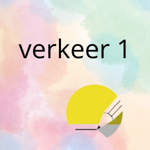 AN - het verkeer (deel 1) - spel 5: woorden schrijven/stempelen