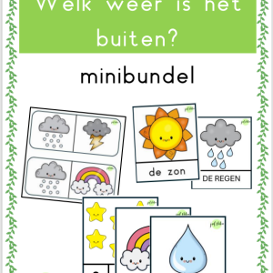 Minibundel "het weer"