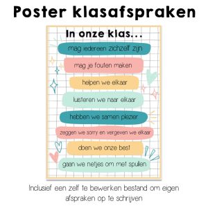 ALLES voor je klasinrichting! Pakket CONFETTI - AANVULLING