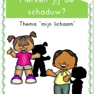 Schaduwspelen thema "mijn lichaam"