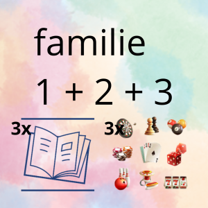 AN - mijn familie (delen 1/2/3) - werkbundels + spelpakketten