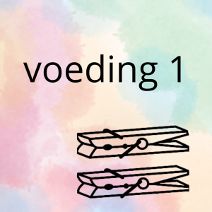 AN - de voeding (deel 1) - spel 2: knijpkaarten