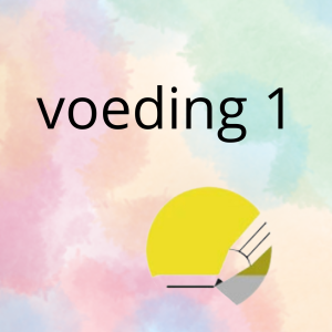 AN - de voeding (deel 1) - spel 5: woorden schrijven/stempelen