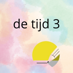 AN - de tijd (deel 3) - spel 5: woorden schrijven/stempelen