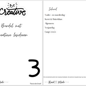 Creabundel 3