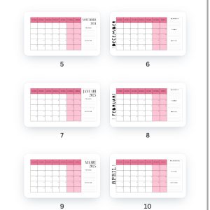 Kalender schooljaar 2024-2025