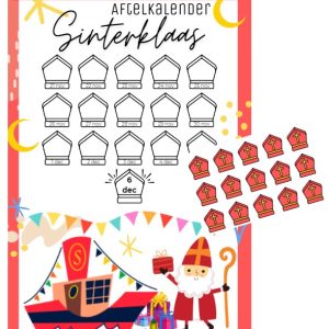 Aftelkalender Sinterklaas
