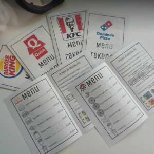 Menu Rekenen - De Euro's