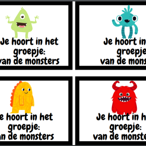 Groepjesmaker groepjes van 4