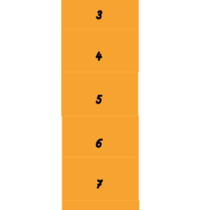 Getalbeelden tot 10 inoefenen (ijsbergrekenen)