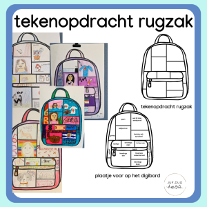 Tekenopdracht rugzak