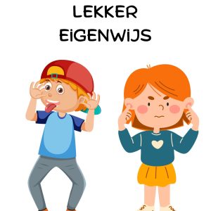 Werkboekje & antwoordenboekje kinderboekenweek 'lekker eigenwijs'