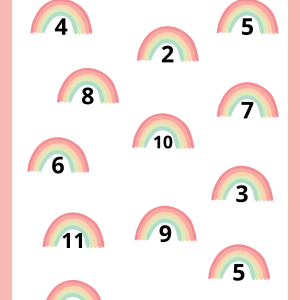 Rol en bedek (regenboog)