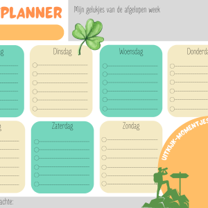 De positieve weekplanner