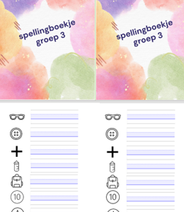 Spellingboekje Groep 3