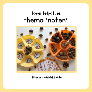 Tovertelpotjes thema noten