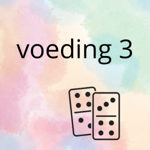 AN - de voeding (deel 3) - spel 3: domino/leesrups