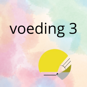 AN - de voeding (deel 3) - spel 5: woorden schrijven/stempelen